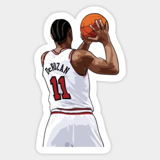 DeMar DeRozan Vector Back Sticker